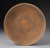 Circular Platter Stoneware Matt Glaze Orange 34cm Diameter: CP 5-1 $110 [SOLD]